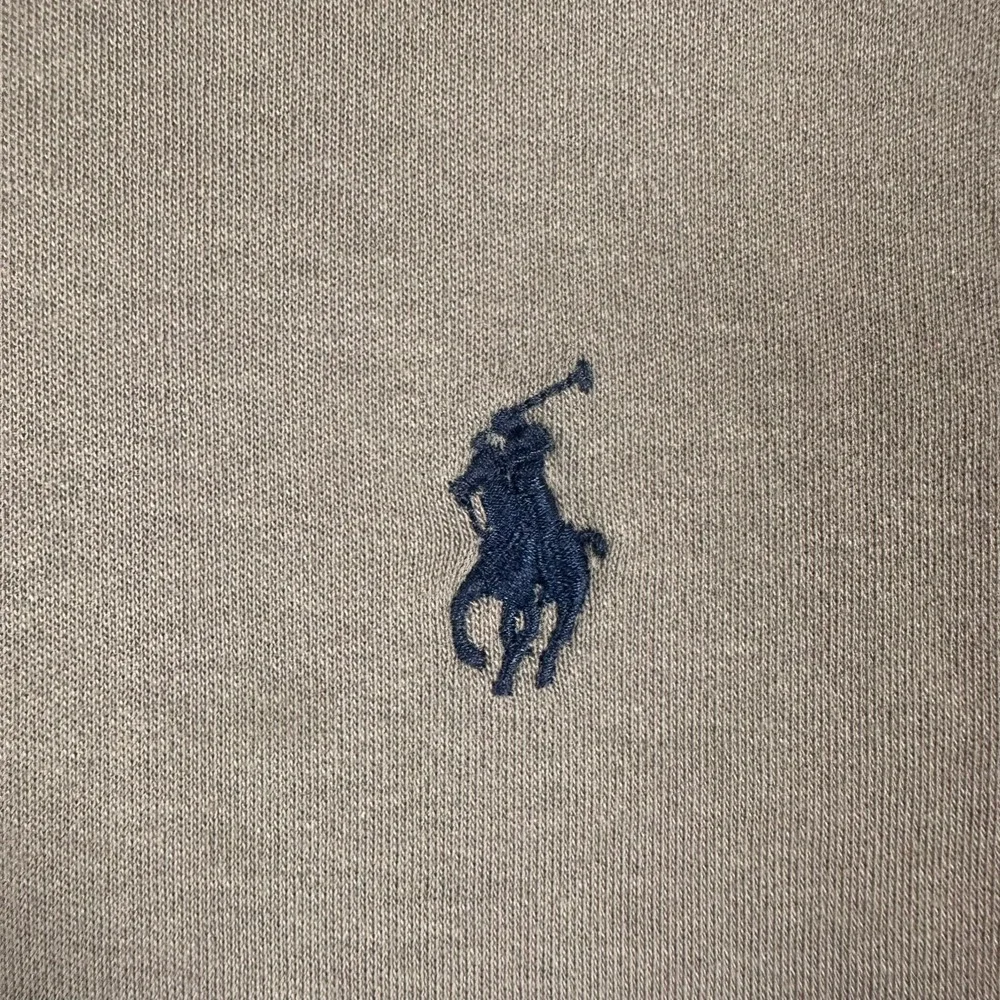 Polo Ralph Lauren Polo Shirt Mens XL Gray Custom Fit Cotton Short Sleeve Pony‎